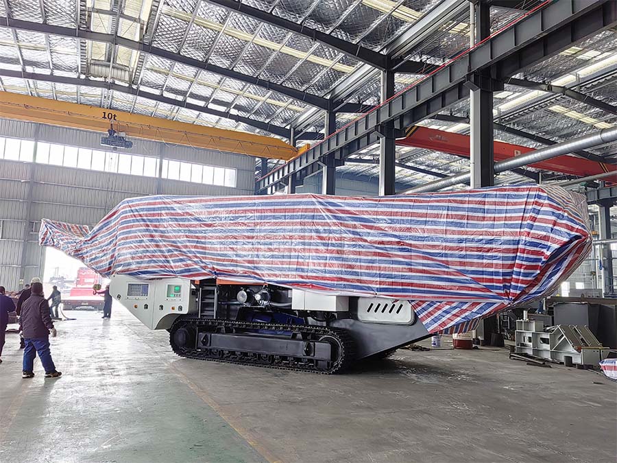 6cx106履帶破碎站打包裝車